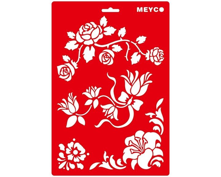 Στένσιλ για Decoupage Meyco 20x31 Flower Twine 66044