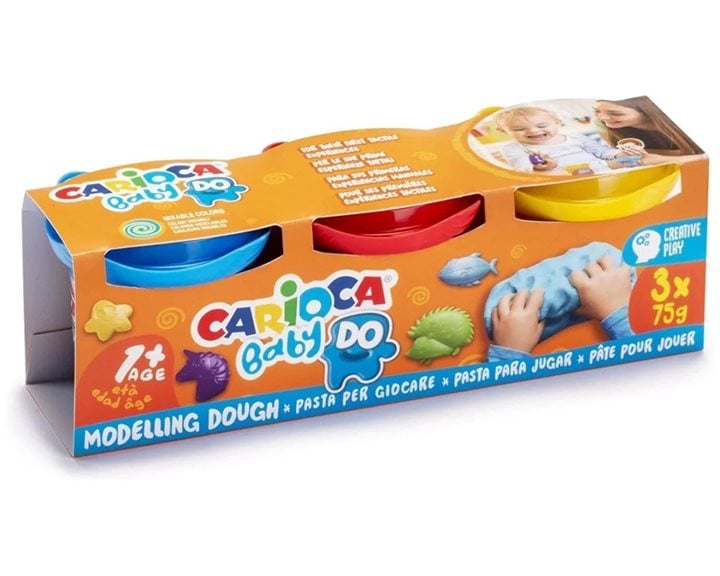 Πλαστοζυμαράκια Carioca Baby Do 1+  Σετ 3τμχ 75g 43179