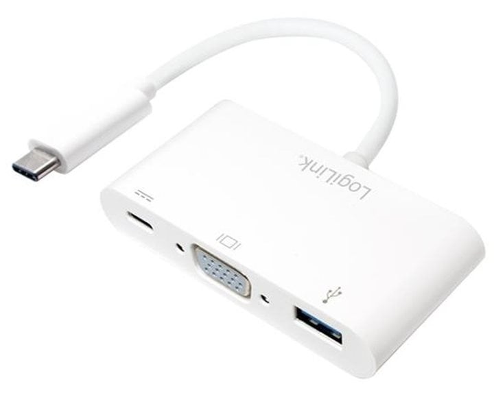 Type-C 3.2 to VGA/Type-C/USB Logilink UA0260