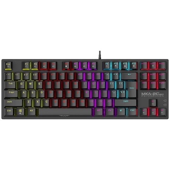 ARMAGGEDDON MECHANICAL KEYBOARD MKA-2C NEO BLACK LINEAR RED SWITCH