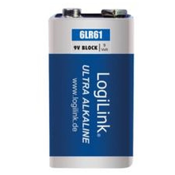 Battery 9V Alkaline Logilink 6LR61