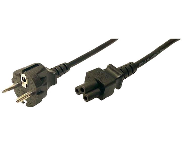 Cable Power Cord Schuko-C5 1.8m Bulk Logilink CP093