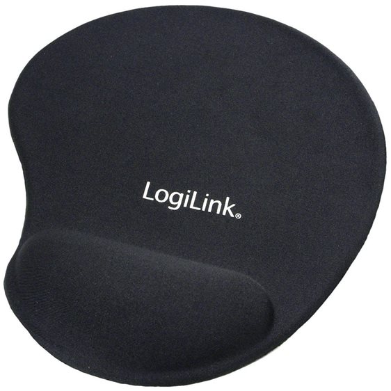Mousepad GEL Wrist Rest LogiLink ID0027 Black