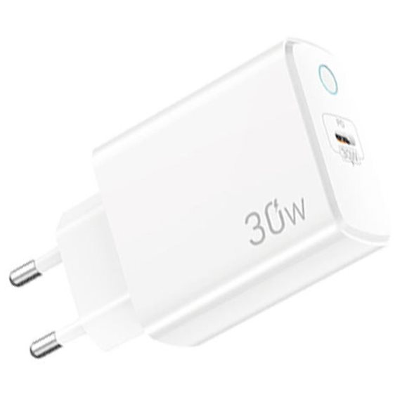 LAMTECH FAST CHARGER TYPE-C PD30W WHITE