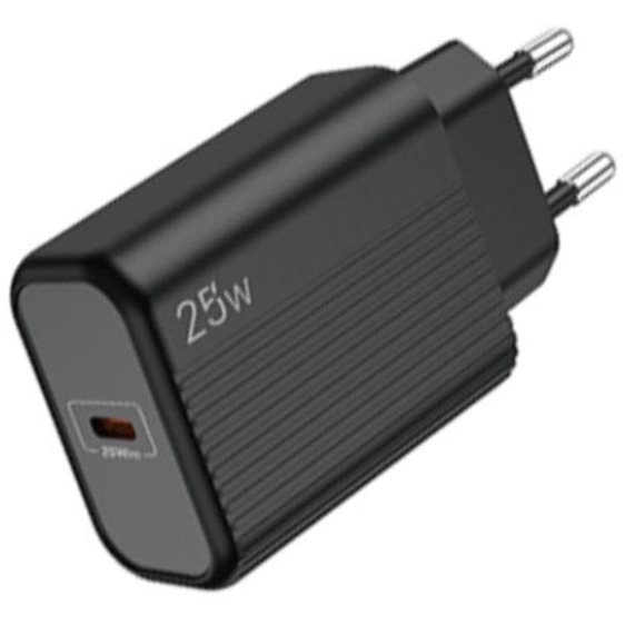 LAMTECH FAST CHARGER TYPE-C PD25W BLACK