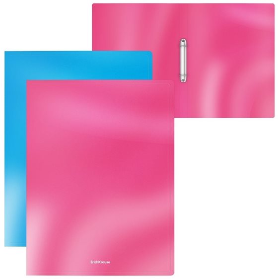 Κλασέρ Α4 ErichKrause PP 2Κρικ Glossy Bubble Gum 2colors 54967