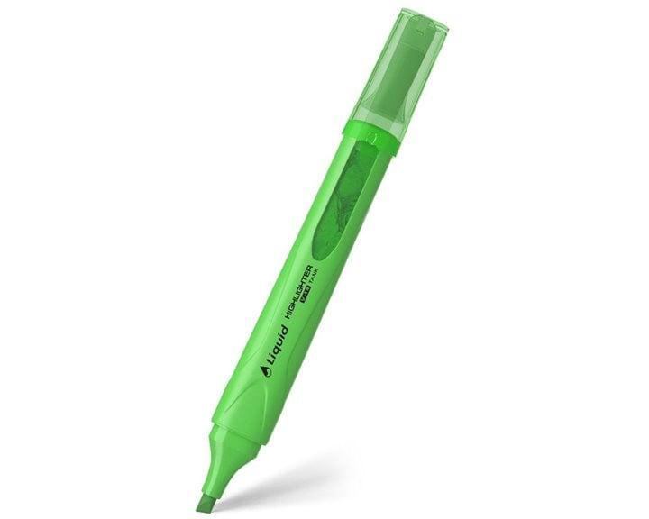 Μαρκαδόρος Υπογράμμισης Erichkrause Visioline V-14 1-4mm Πράσινο 56028