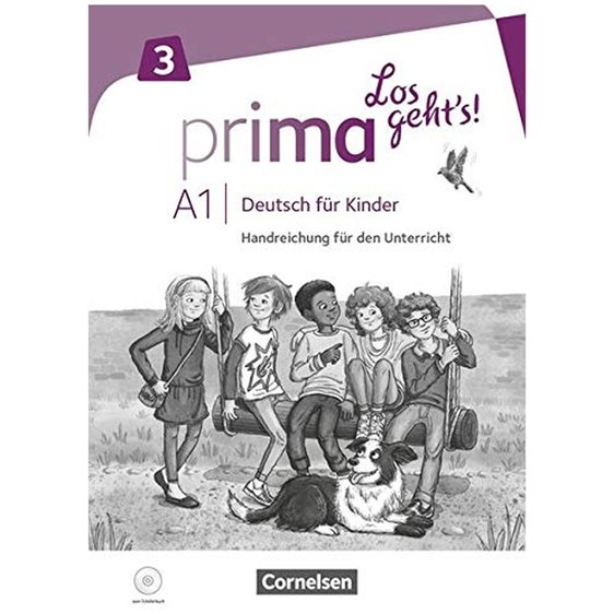 PRIMA LOS GEHT'S A1.3 LEHRERHANDBUCH (+AUDIO CD)