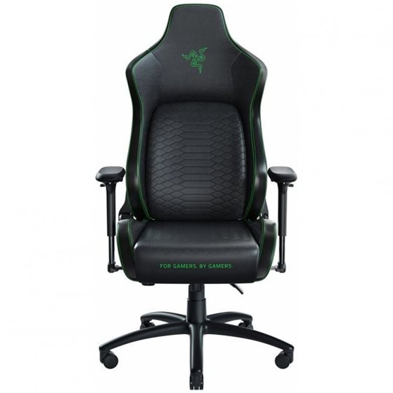 Razer ISKUR XL Green/Black - Gaming Chair - Lumbar Support - Synthetic Leather - Memory Foam Head