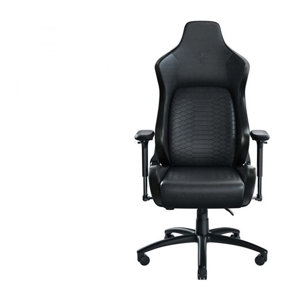 Razer ISKUR XL Black - Gaming Chair - Lumbar Support - Synthetic Leather - Memory Foam Head Cushion