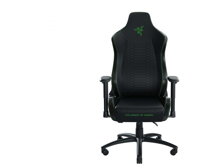 Razer ISKUR X - XL Green/Black - Gaming Chair - Lumbar Support - Synthetic Leather -Memory Foam Head
