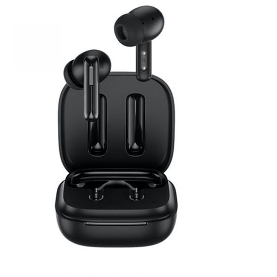 QCY T13 ANC Black - TWS 10mm Dynamic Driver, 4-Mic 28dB ANC, Bluetooth 5.3, 7Hr-30Hr, 75ms Latency