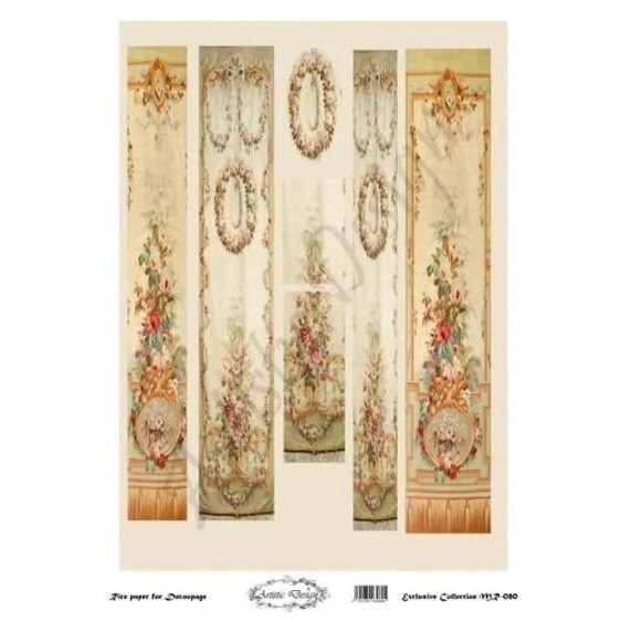 Χαρτί Decoupage Λαμπάδας A3 MR-080