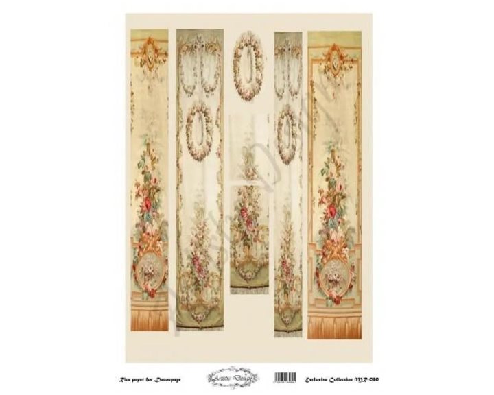 Χαρτί Decoupage Λαμπάδας A3 MR-080