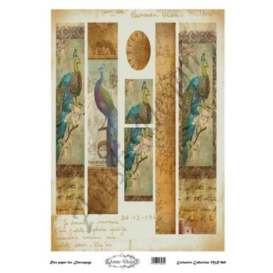 Χαρτί Decoupage Λαμπάδας A3 MR-969