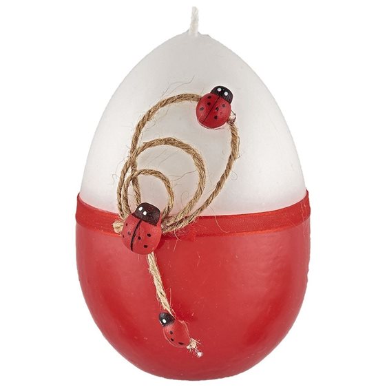 Κερί Αυγό Δίχρωμο Πασχαλιά 73-1908