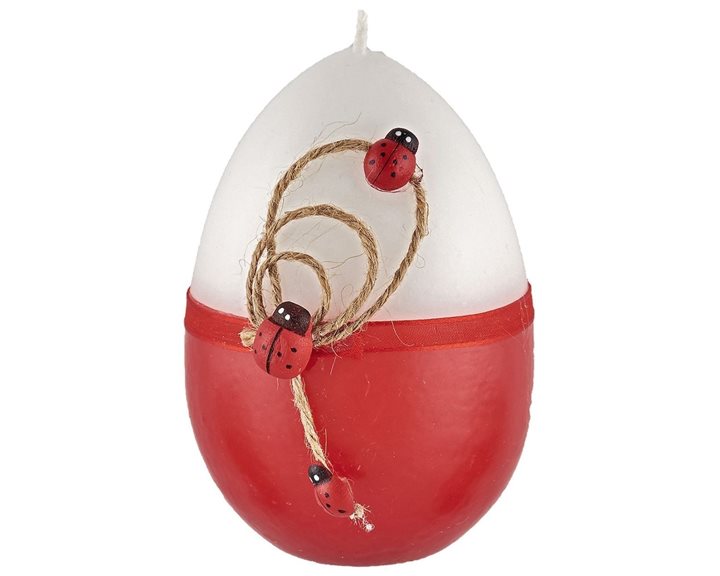 Κερί Αυγό Δίχρωμο Πασχαλιά 73-1908