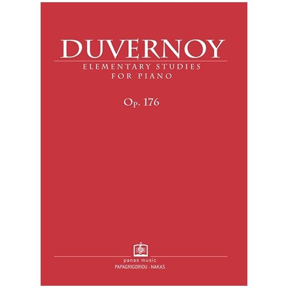 DUVERNOY 25  ELEMENTARY STUDIES FOR PIANO Op.176