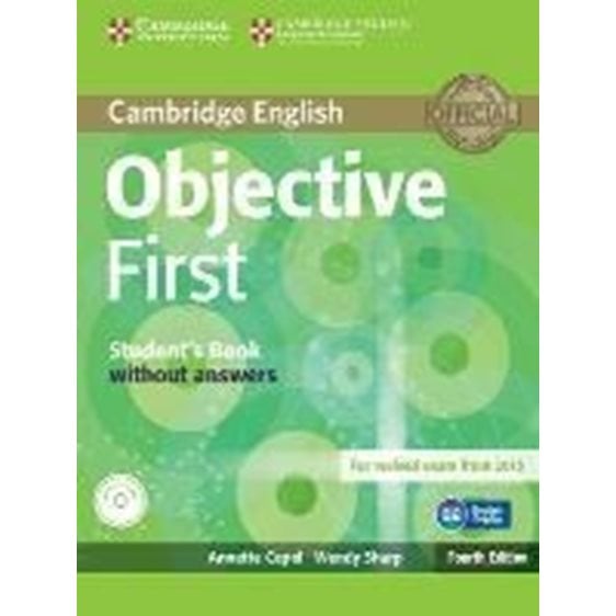 Objective First Sb (+ Cd-rom) 4th Ed