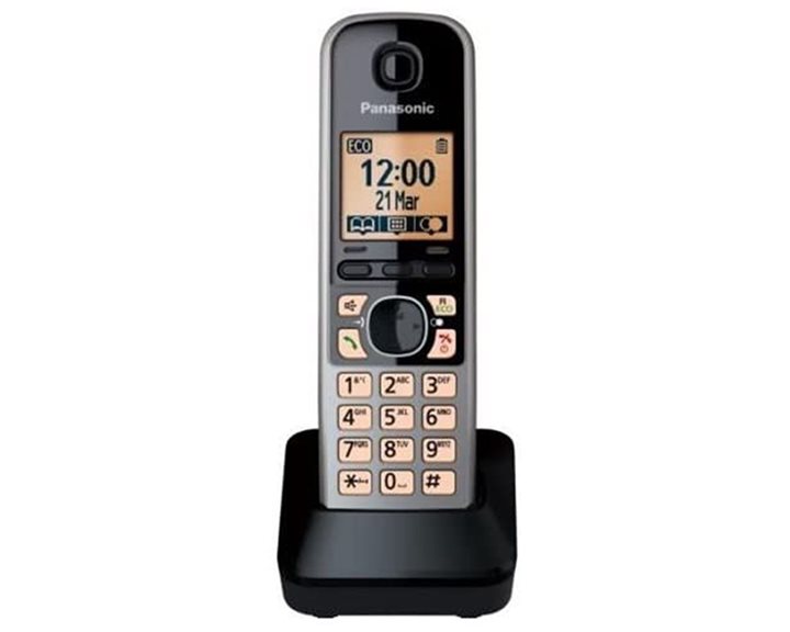 Ασύρματο Τηλέφωνο Panasonic KX-TG6723GB Black (KX-TG6723GB) (PANKX-TG6723GB)