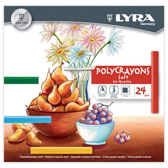 Κραγιόν Lyra 24τεμ Soft