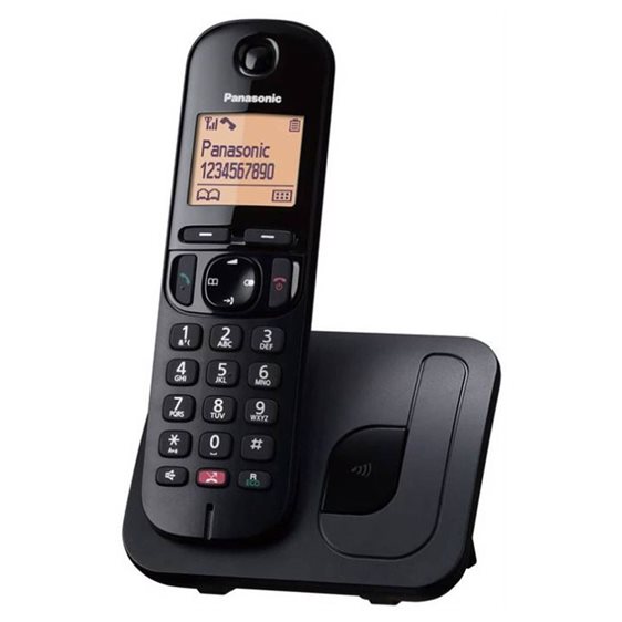 Ασύρματο Τηλέφωνο Panasonic KX-TGC250GRB Black (KX-TGC250GRB) (PANKXTGC250GRB)