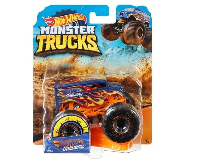 Mattel Hot Wheels Monster Trucks Οχήματα - 22 Σχέδια