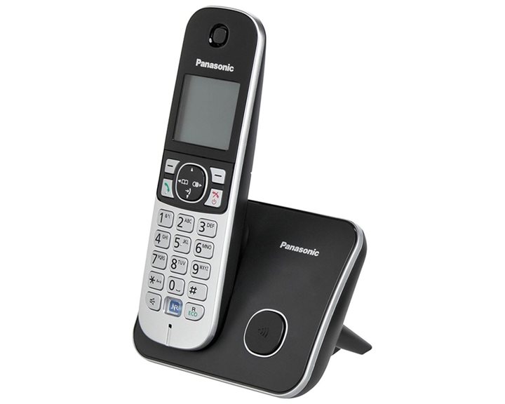 Ασύρματο Τηλέφωνο Panasonic KX-TG6811GB Black (KX-TG6811GB) (PANKX-TG6811GB)