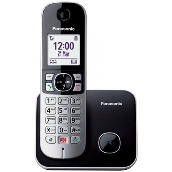Ασύρματο Τηλέφωνο Panasonic KX-TG6851GRA Καφέ (KX-TG6851GRA) (PANKXTG6851GRA)
