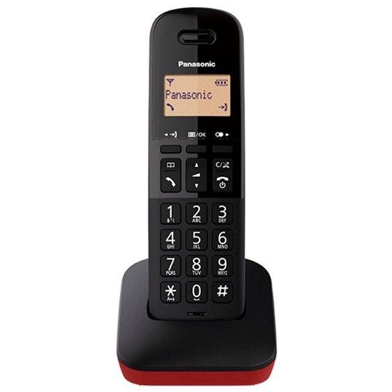 Ασύρματο Τηλέφωνο Panasonic ΚΧ-ΤGB610GRR Red (KX-TGB610GRR) (PANKX-TGB610GRR)