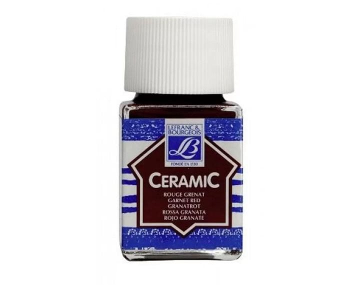 Lefranc & Bourgeois 50ml Ceramic 377 Garnet Red
