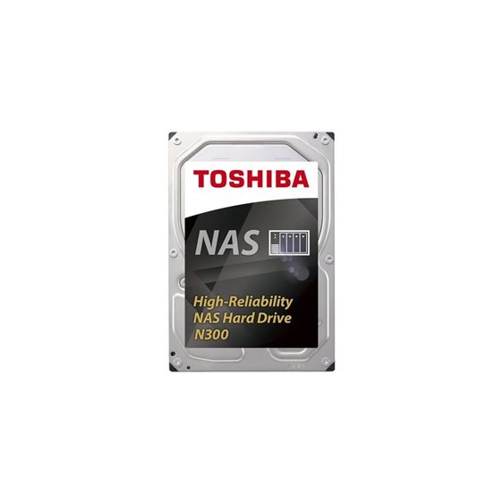 TOSHIBA HDD 3,5   4TB NAS N300 HDWQ140UZSVA, SATA3, 7200 RPM, CACHE 128 MB, 3YW. HDWQ140UZSVA