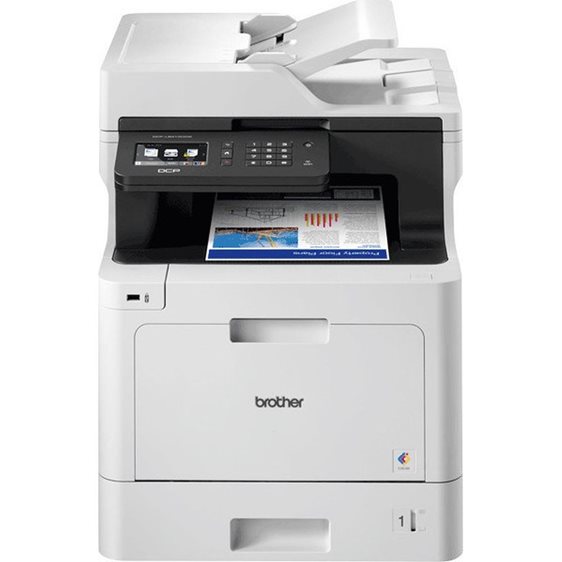 Brother MFP Laser Color DCP-L8410CDW, P/C/S, A4, 31ppm, 2400x600 Dpi, 512MB, 40.000P/M, USB/Network/Wireless, Duplexer, 3YW. DCP-L8410CDW