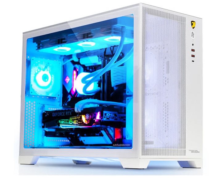 ARMAGGEDDON GAMING PC CASE TEARAXX APEX 13 AIR WHITE
