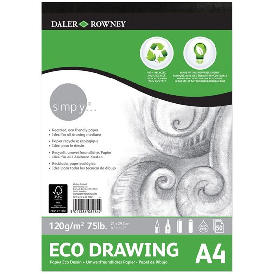 Simply A4 Eco Drawing 50φ. 120gsm 435933400