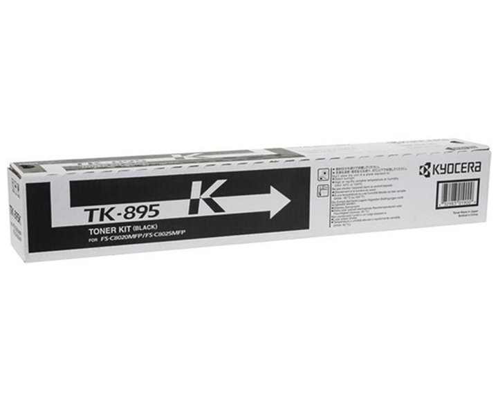 Kyocera Fs C8020/8025n Black Toner (Tk-895k) (Kyotk895bk)