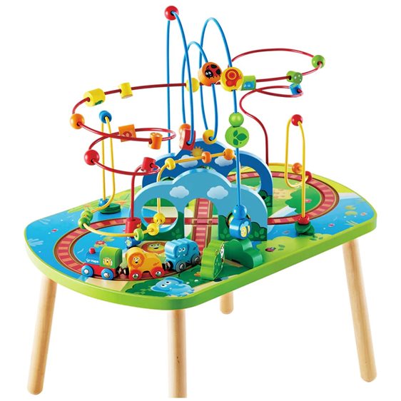 Hape Railway Ξύλινο Jungle Adventure Table (E3824A)