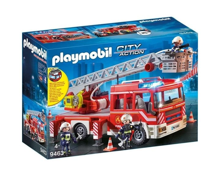 Playmobil Όχημα Πυροσβεστικής με Σκάλα και Καλάθι Διάσωσης 9463