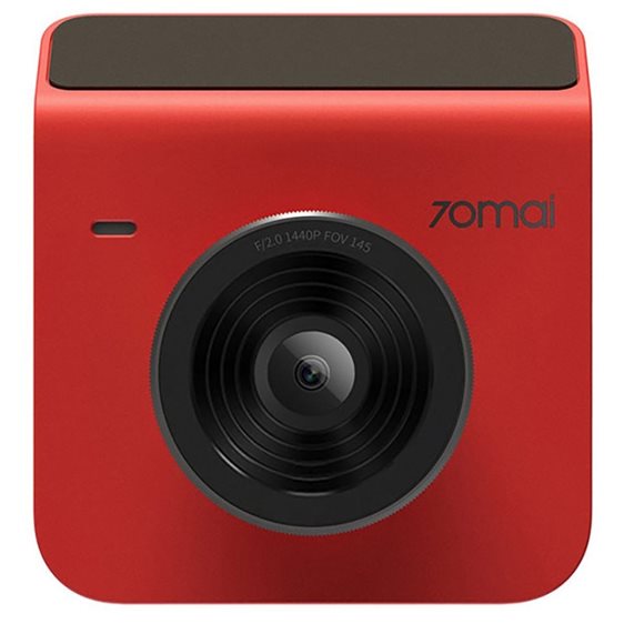 70Mai A400 Κάμερα DVR Αυτοκινήτου 1440P με Οθόνη 3" για Παρμπρίζ με Αυτοκόλλητο Κόκκινο (A400RED) (XIAA400RED)
