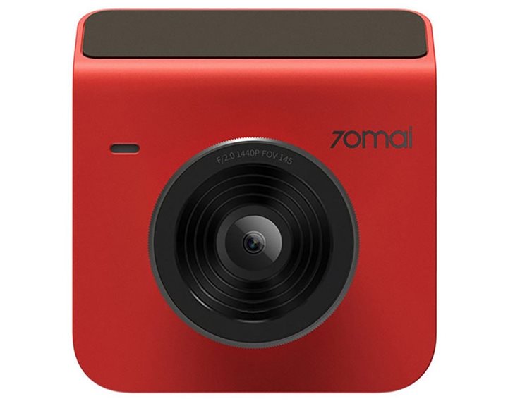 70Mai A400 Κάμερα DVR Αυτοκινήτου 1440P με Οθόνη 3" για Παρμπρίζ με Αυτοκόλλητο Κόκκινο (A400RED) (XIAA400RED)
