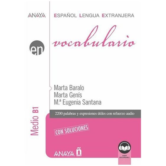 En Vocabulario B1 Medio (+audio Cd) Con Soluciones N/e