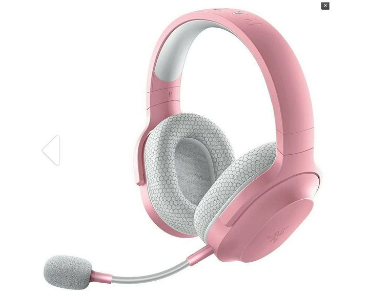 Razer BARRACUDA X QUARTZ Pink Wireless & Bluetooth PC/PS5/Switch/Android Gaming headset With USB-C