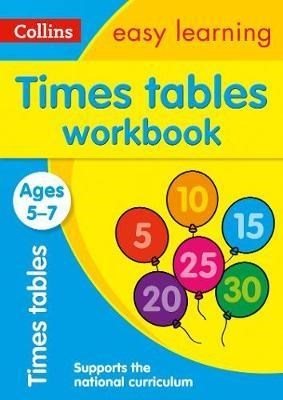 TIMES TABLES WORKBOOK AGES 5-7 (COLLINS EASY LEARNING KS 1) PB