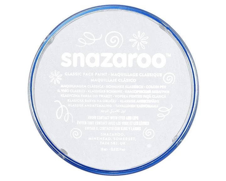 Snazaroo 18ml Κρέμα Face Painting Sparkle White