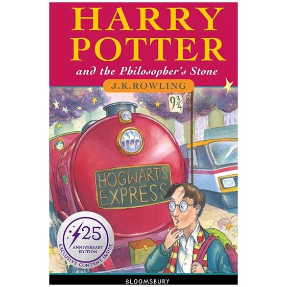 HARRY POTTER AND THE PHILOSOPHER'S STONE-25TH ANNIVERSARY EDITION HC