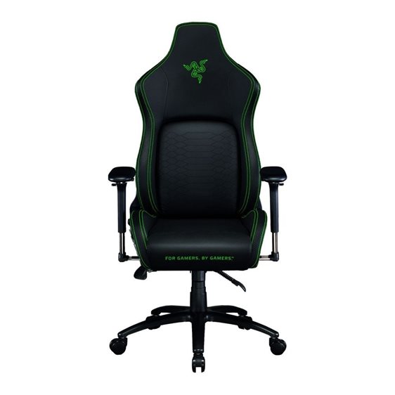 Razer ISKUR Green Gaming Chair with Built-In Lumbar Support