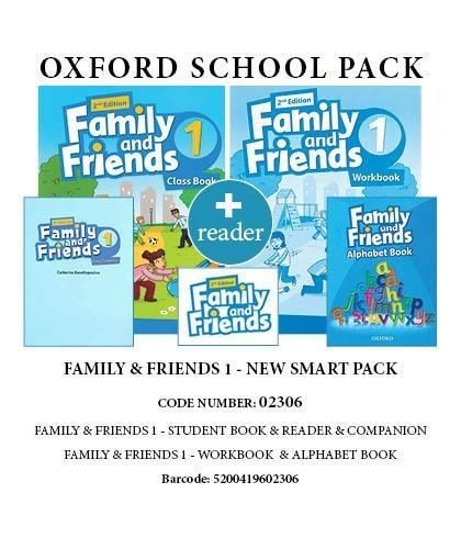 Family & Friends 1 New Smart Pack   02306