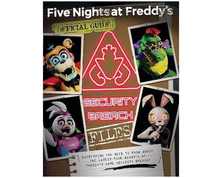 FIVE NIGHTS AT FREDDY'S : OFFICIAL GUIDE THE SECURITY BREACH FILES PB