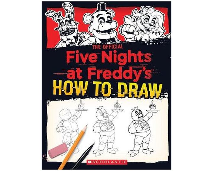 FIVE NIGHTS AT FREDDY'S : THE OFFICIAL HOW TO DRAW PB