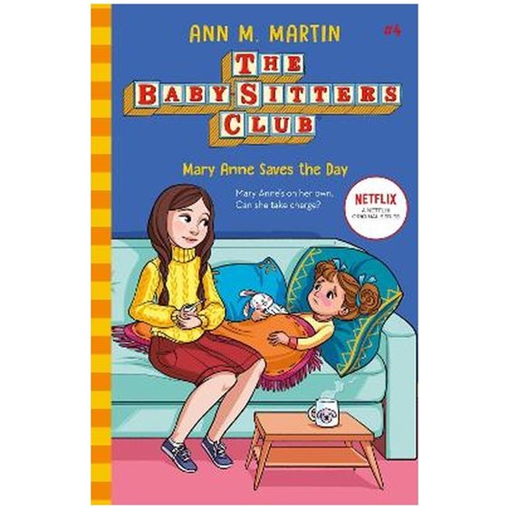 THE BABYSITTERS CLUB 4: MARY ANNE SAVES THE DAY PB